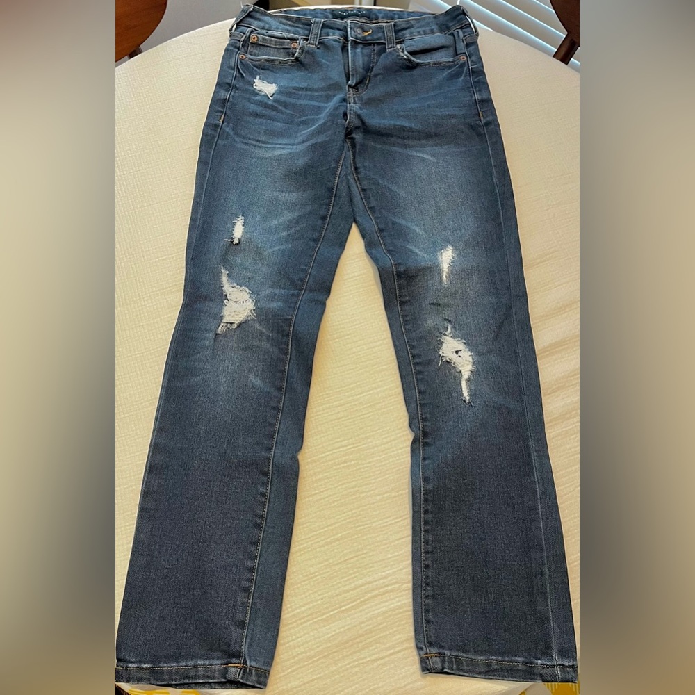 Aeropostale Ripped Skinny Jeans 28/32